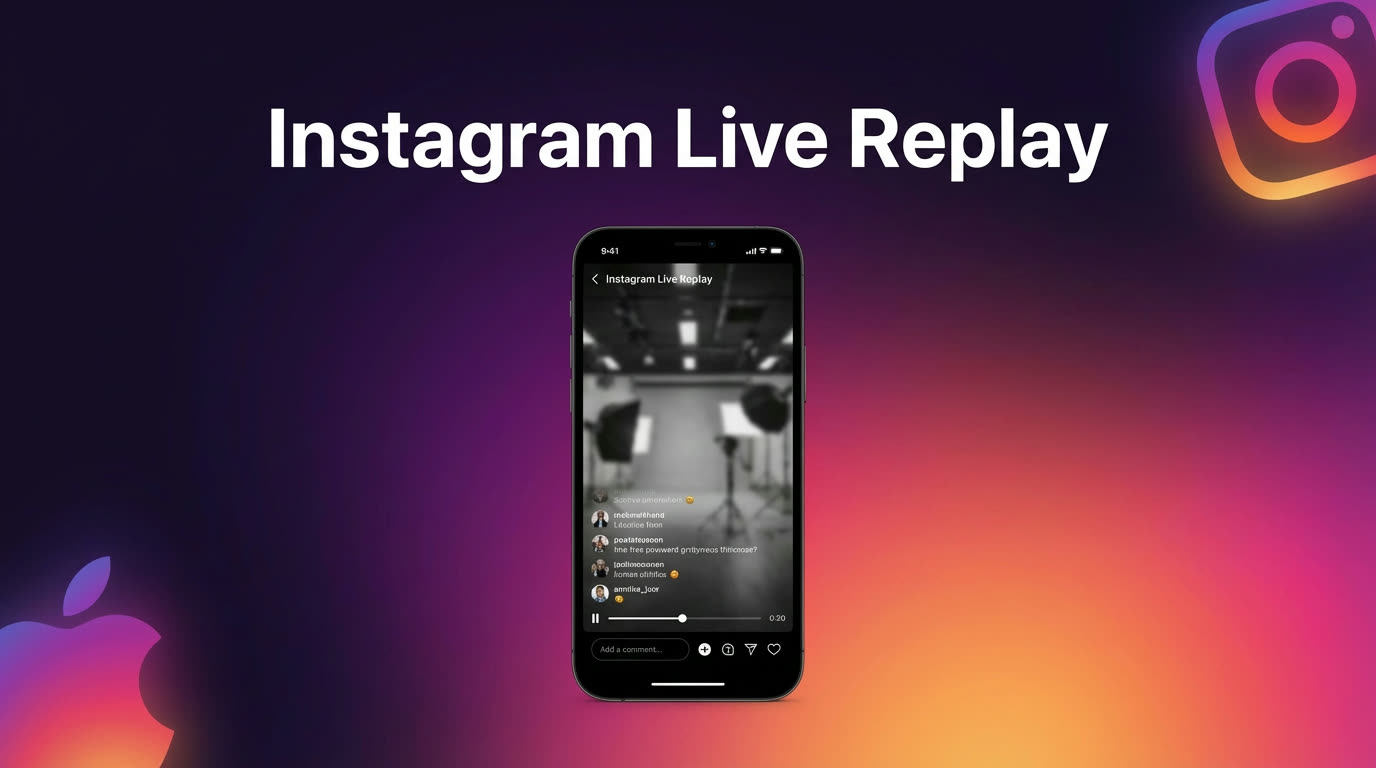 Live recording workflow visual