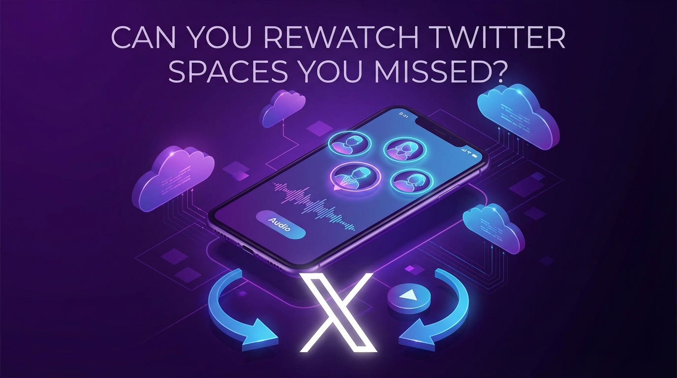 Can You Rewatch Twitter Spaces You Missed? (Yes — Here's How)