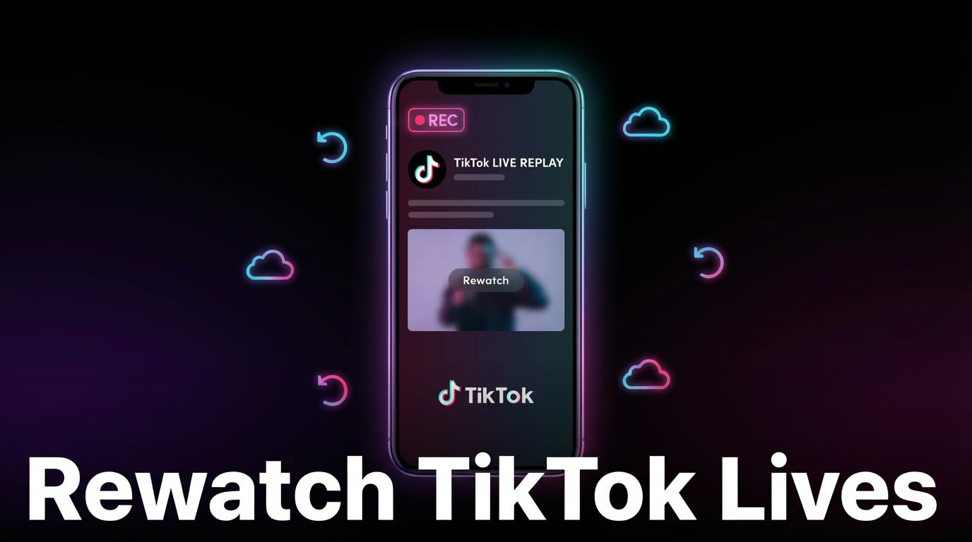 TKRECでTikTokライブを見返す方法