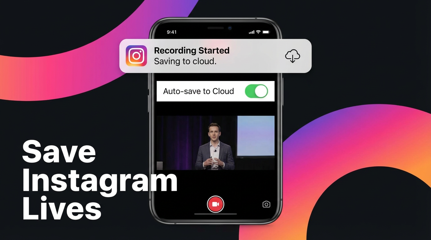 How to save Instagram Lives - complete guide