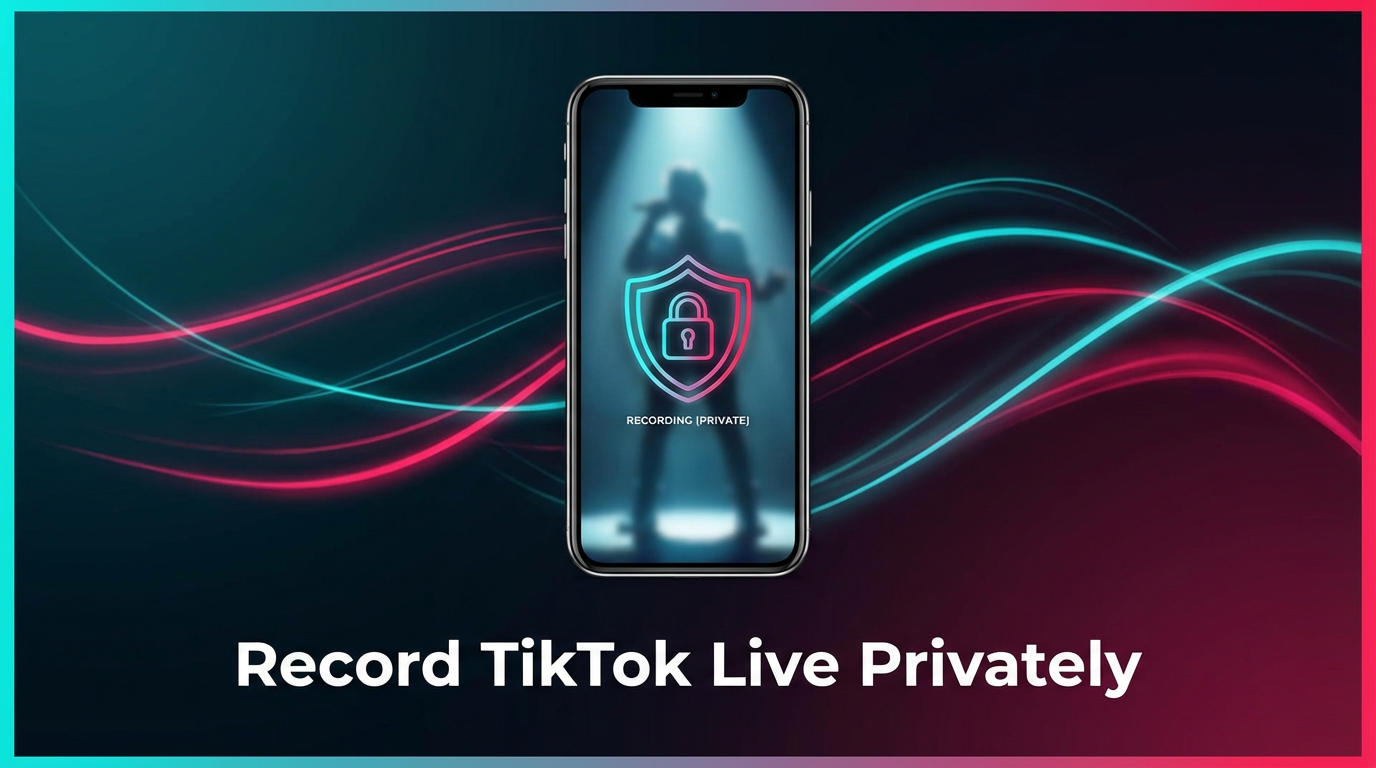 How to Record TikTok Live Privately (Without Appearing in the Viewer List)