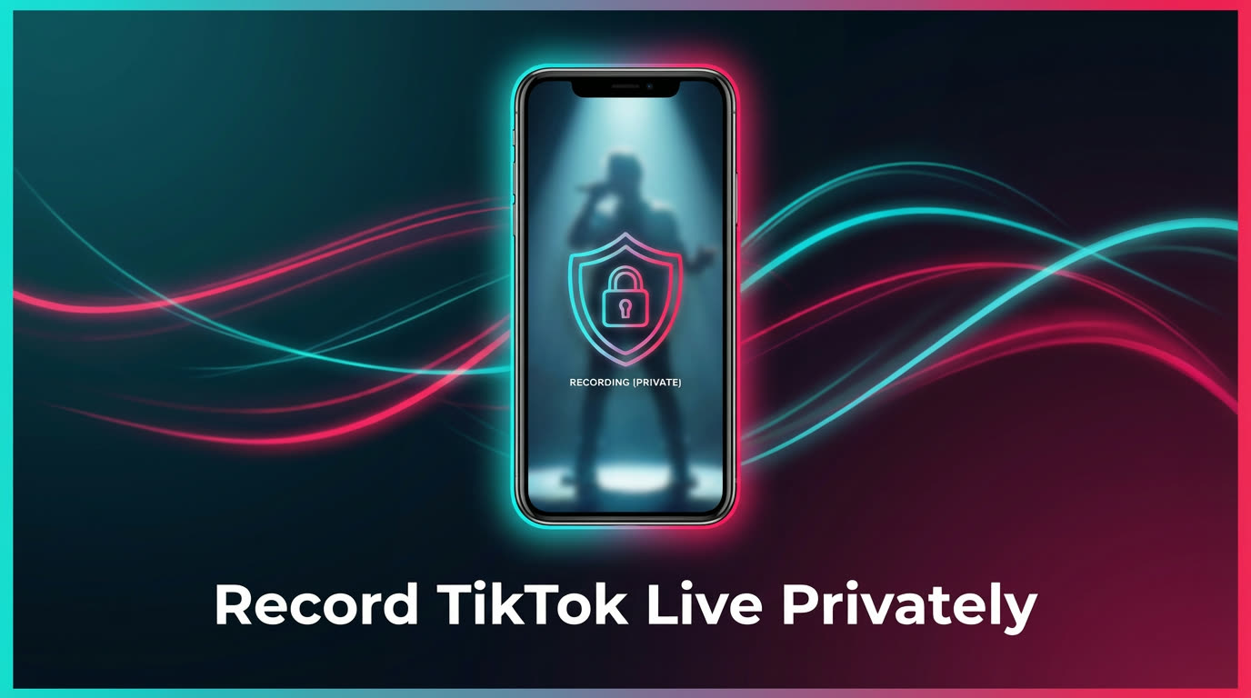 使用TKREC私密录制TikTok直播